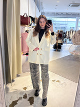 Oversized Blazer Creme