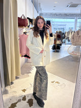Oversized Blazer Creme