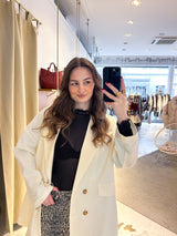 Oversized Blazer Creme