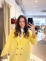 Oversized Blazer Gelb