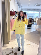 Oversized Blazer Gelb