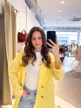 Oversized Blazer Gelb