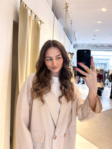 Oversized Blazer Beige