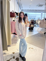 Oversized Blazer Beige