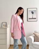 Blazer Basic Rosa