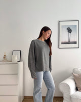 Longsleeve Always Late Grau