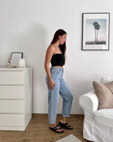 Mom Jeans Classic Light Blue