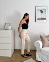 Mom Jeans Classic Beige