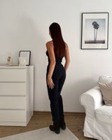 Mom Jeans Schwarz