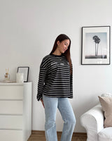 Longsleeve Classy Schwarz