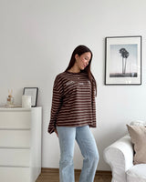 Longsleeve Classy Braun