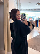 Pullover Kleid Schwarz