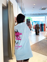 Lillet Wildberry Oversized Tee Weiß