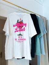 Lillet Wildberry Oversized Tee Weiß