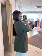Oversized Blazer Basic Olive