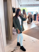 Oversized Blazer Basic Olive
