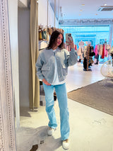 Bomberjacke Hellgrau