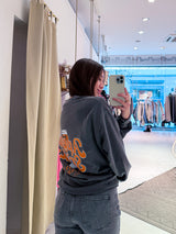 Aperol Crew Neck Dunkelgrau