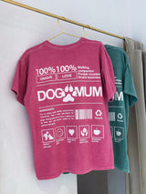 Dog Mum Tee Pink