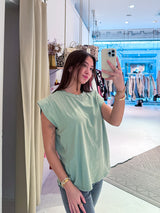 Lockeres Basic Tee Olive