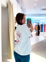 Nadia Heavy Oversized Tee White