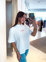 Malli Heavy Oversized Tee White