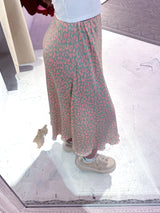 Silky Rock mit Leomuster Rosa Mint