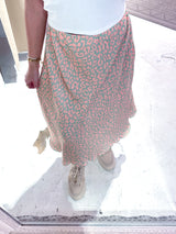 Silky Rock mit Leomuster Rosa Mint