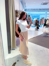 Silky Rock mit Leomuster Rosa Mint