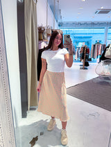 Silky Rock mit Leomuster Rosa Mint