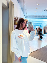 Aperol Crew Neck Weiß