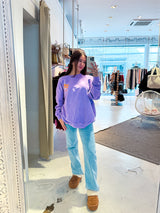 Aperol Crew Neck Lila