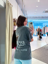 Espresso Tee Dunkelgrau