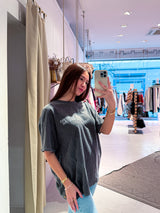 Espresso Tee Dunkelgrau