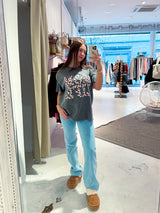 Mom Life Tee Dunkelgrau