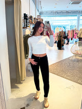 Skinny Jeans Schwarz