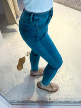 Skinny Jeans Washed Blue