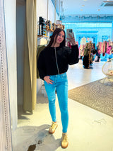 Bomberjacke Basic Schwarz