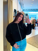 Bomberjacke Basic Schwarz