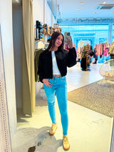 Bomberjacke Basic Schwarz