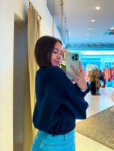 Bomberjacke Basic Navy