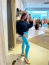 Bomberjacke Basic Navy