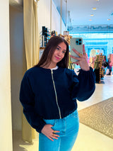 Bomberjacke Basic Navy