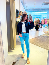 Bomberjacke Basic Navy