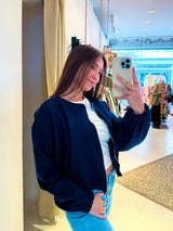 Bomberjacke Basic Navy