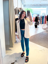 Oversized Blazer Basic Beige