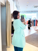 Oversized Blazer Basic Mint
