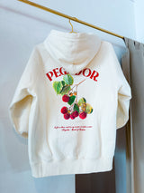 Malli Oversized Raglan Hoodie Washed Unbleached