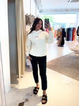 Malli Oversized Raglan Hoodie Washed Unbleached