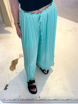 Plissee Hose Mint